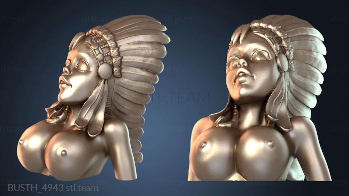 Бюсты монстры и герои Бюст девушки-индейки