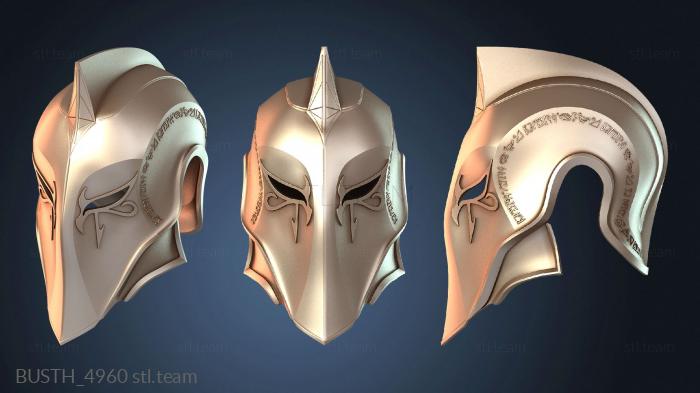 Бюсты монстры и герои Половина шлема Nikko Fate