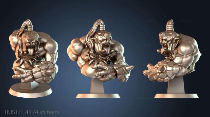 Бюсты монстры и герои Бюст Огра-гиганта