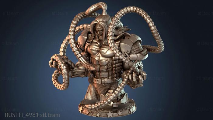 Бюсты монстры и герои Деталь бюста Omega Red