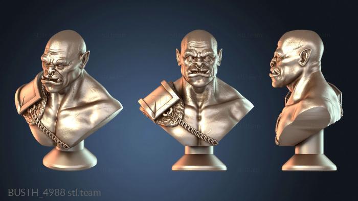 Бюсты монстры и герои Бюст Боевого Орка