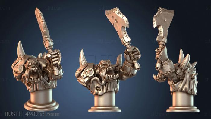 Бюсты монстры и герои Бюст орка