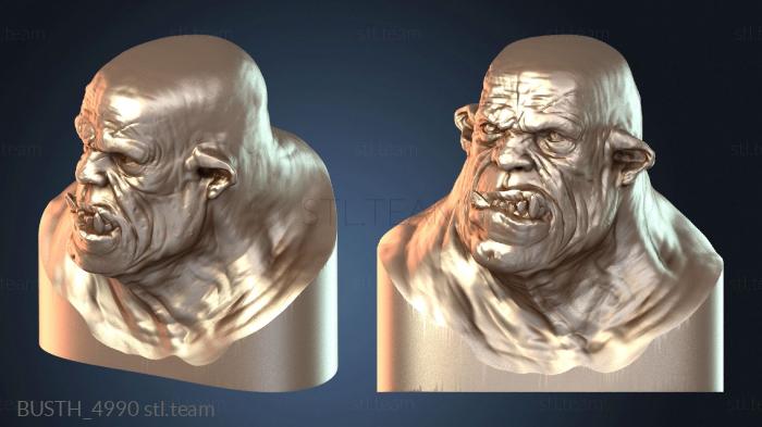 Бюсты монстры и герои Бюст орка