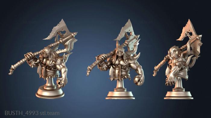 Бюсты монстры и герои Бюст орка-палача