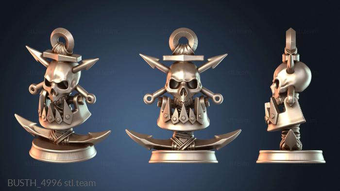 Бюсты монстры и герои Маркер орков-пиратов