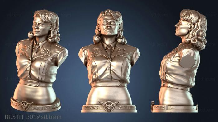 Бюсты монстры и герои Альтернативный бюст Пегги Картер Капитан Америка