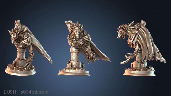 Бюсты монстры и герои Чумной Грызущий Лорд Бюст Оборотень Крыса