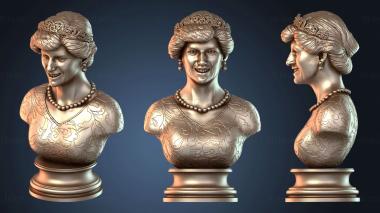 3D модель Принцесса Диана (STL)