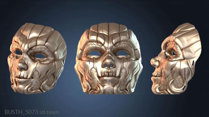 Бюсты монстры и герои Тыквенная маска для лица Pipe Cox