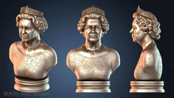 Бюсты монстры и герои Бюст королевы Елизаветы II