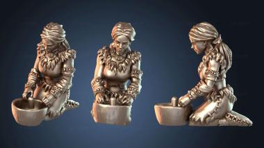 3D модель Баран пинок доярка (STL)