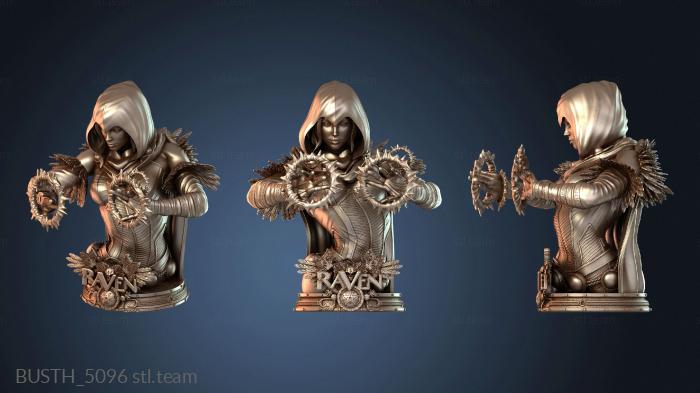 Бюст Ворона с капюшоном