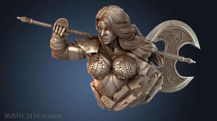 Бюсты монстры и герои Axe redsonja bust