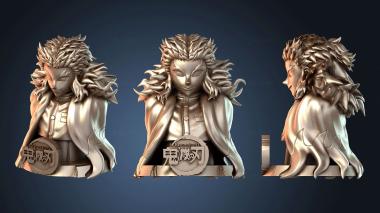 3D модель Ренгоку Бюст (STL)