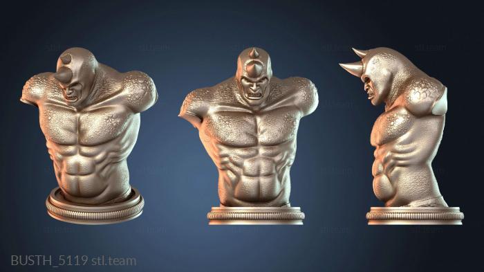 Бюсты монстры и герои Бюст Носорога из Человека-паука