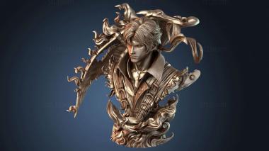 3D модель Эпический бюст Ритчера Белмонта (STL)