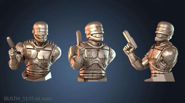 Бюсты монстры и герои Кибернетический Робокоп Бусто