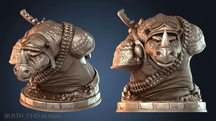 Бюсты монстры и герои Динамичный Рокстеди и Бибоп Баст