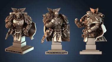 3D модель Ругал Макдугал Дорн Бюст (STL)