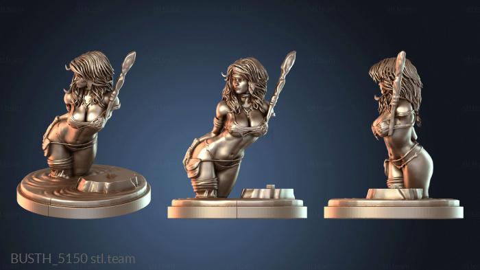 Бюсты монстры и герои Красные дикие земли