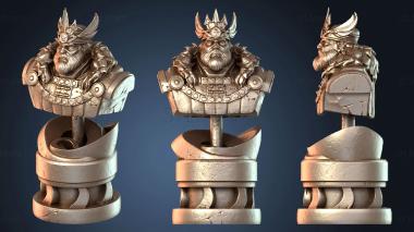 3D модель Выставка бюстов королевского двора (STL)
