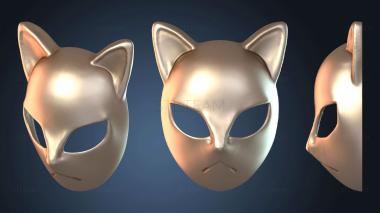 3D модель Плоская маска Сабито (STL)