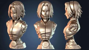 3D модель Бюст Сакуры (STL)