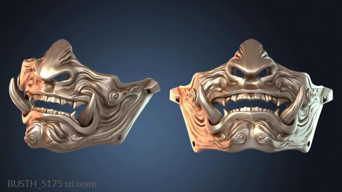 Бюсты монстры и герои Sammaskmark самурайская маска