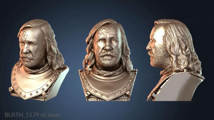 Бюсты монстры и герои Сандор Клиган получил