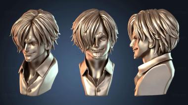 3D модель Бюст санджи (STL)