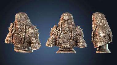 3D модель Сантан Бюст (STL)