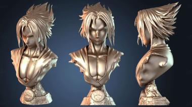 3D модель Саске Учиха Бюст (STL)