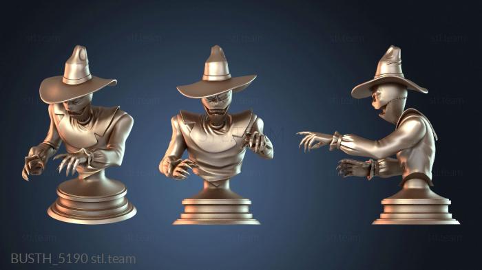 Бюсты монстры и герои Шляпа пугала