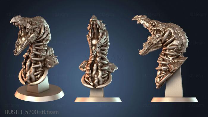 Бюсты монстры и герои Бюст дракона-нежити Крика