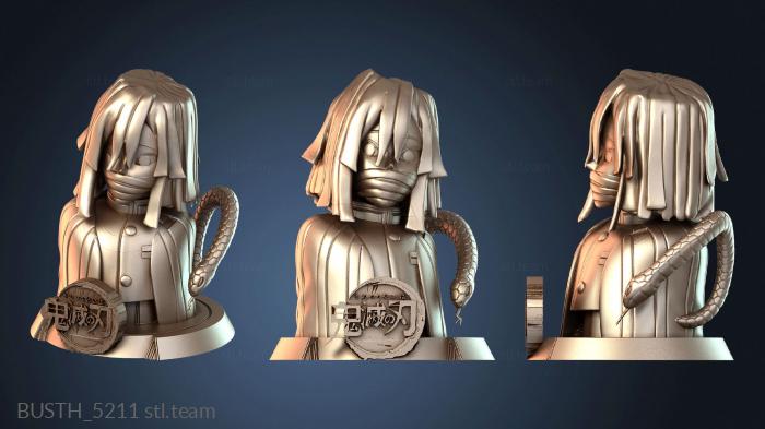 Бюсты монстры и герои Секаи Обанаи и бюст