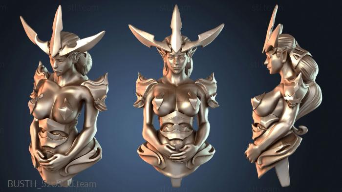 Бюсты монстры и герои Безопасно для работы