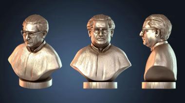 3D модель Портрет шейха Муджибура Рахмана (STL)