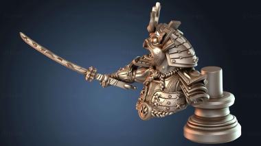 3D модель Бюст сёгуна (STL)