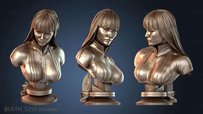 Бюсты монстры и герои Портрет бюста «Шелковый призрак»