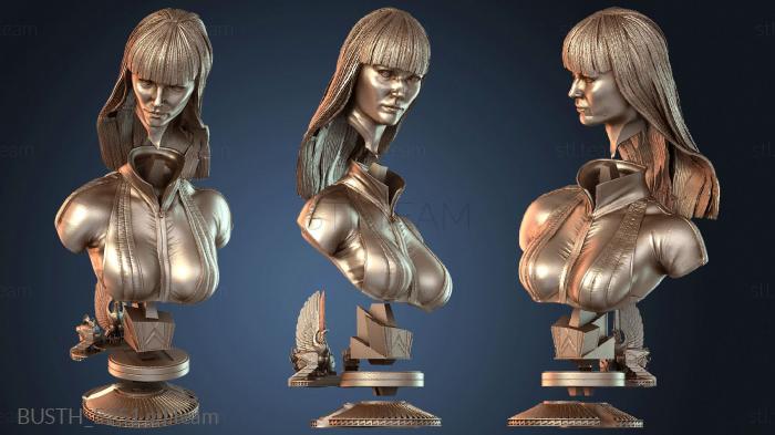 Бюсты монстры и герои Элегантный шелковый портрет-бюст призрака