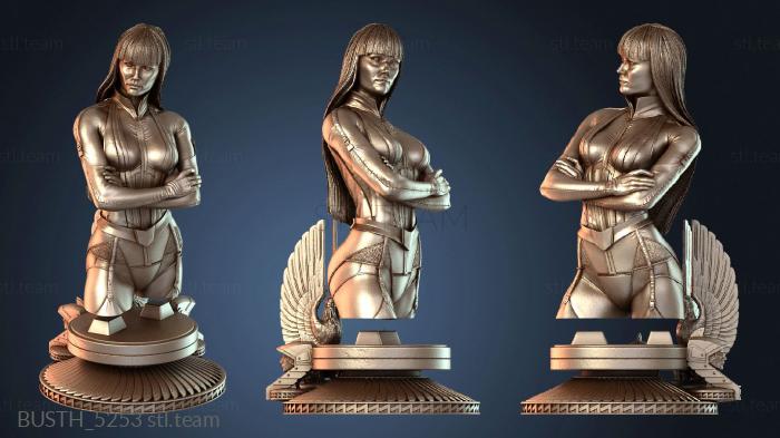 Бюсты монстры и герои Стилизованный шелковый бюст призрака