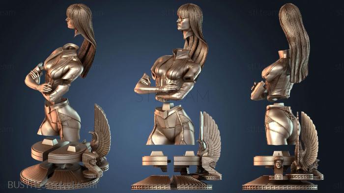 Бюсты монстры и герои Выставленный шелковый бюст призрака