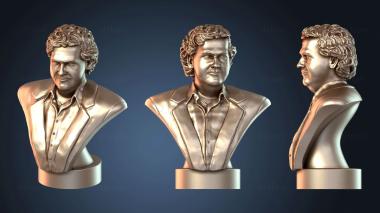 3D модель Серебряный или свинцовый бюст (STL)