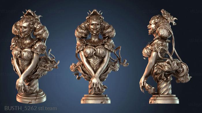 Бюсты монстры и герои С момента появления вампирской девушки