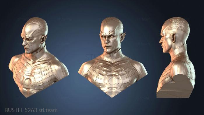 Бюсты монстры и герои Синиестро Зеленый Фонарь