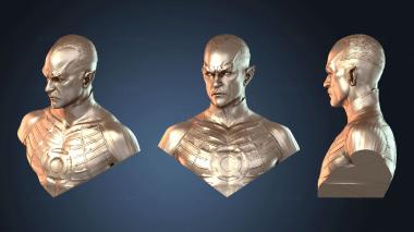 3D модель Синиестро Зеленый Фонарь (STL)