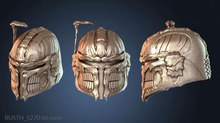 Бюсты монстры и герои Череп Мандо Боба Фетт шлем Антенный кабель