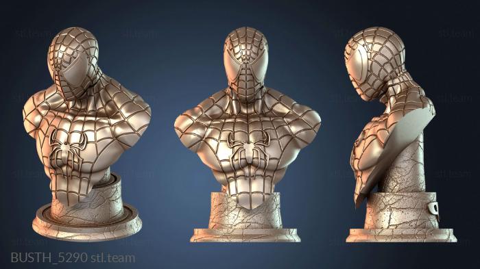 Бюсты монстры и герои Зеркало-бюст Человека-паука