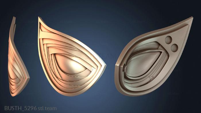 Бюсты монстры и герои Сменная оправа для глаз Человека-паука и шлем Венома