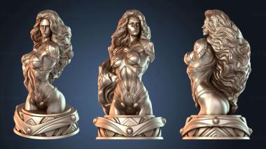 3D модель Звездный огонь Бюст Цабер Старфаер (STL)